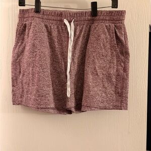 Men's Heathered Red Shorts